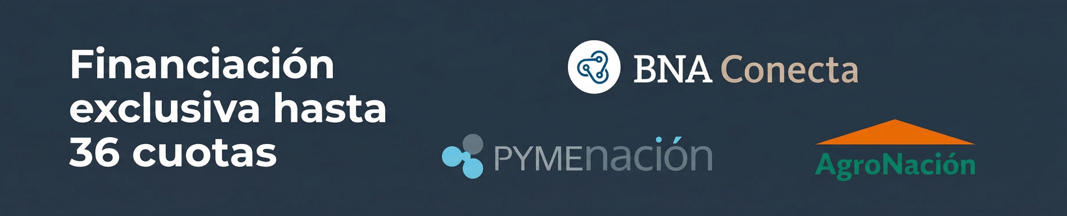 Financiación Exclusiva hasta 36 Cuotas