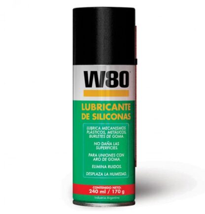 W80 - Lubricante de Siliconas x 240 ml