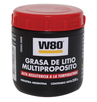 W80 - Grasa de Litio Multipropósito x 100 grs.