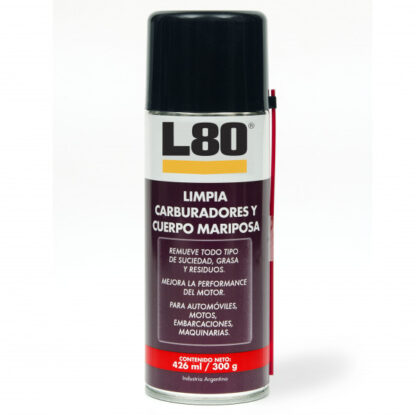 W80 - Limpia Carburadores y Cuerpo Mariposa x 426 ml