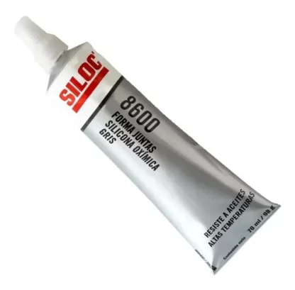 SILOC 8600 - Silicona Oximica Alta Performance Color Gris x 30g