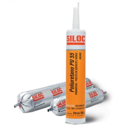 SILOC PU55 - Sellador de Poliuretano p/ Parabrisas x 400ml