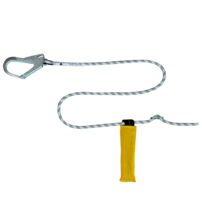 Línea de Vida de Soga 12,7 mm y Mosqueton