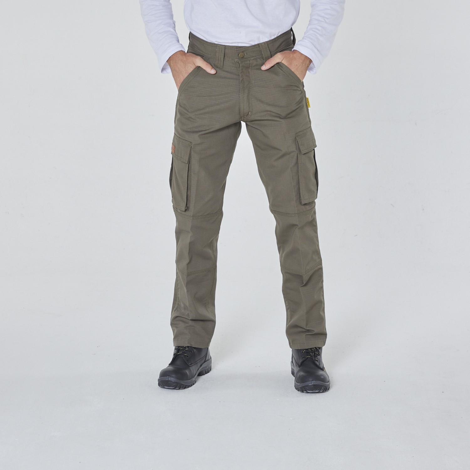 Pantalón Cargo Ripstop Antidesgarro Verde