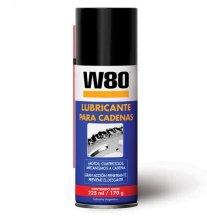 W80 - Lubricante Para Cadenas x 240ml